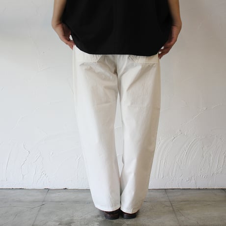TRAVAIL MANUEL トラバイユマニュアル　コンパクトウェザーユニティパンツ　#ブラック、キャメル、サンド、オフ白