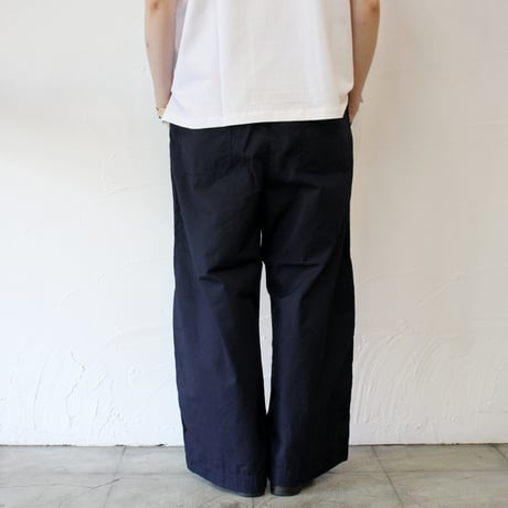 TRAVAIL MANUEL トラバイユマニュアル　ミリタリーウェザーノーティカルパンツ　#ネイビー