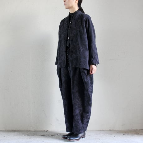 SUSURI ススリ　マンダリンジャケット　#black 【送料無料】
