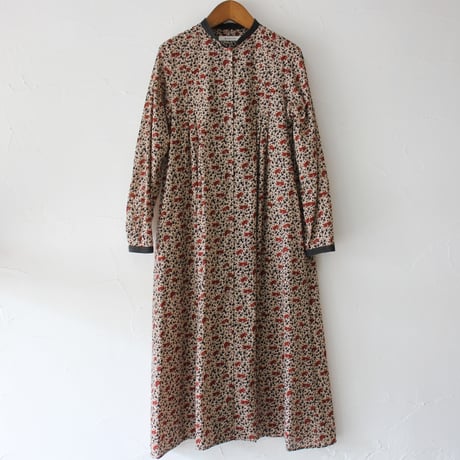 SUSURI ススリ　ログシャツドレス　#beige 【送料無料】
