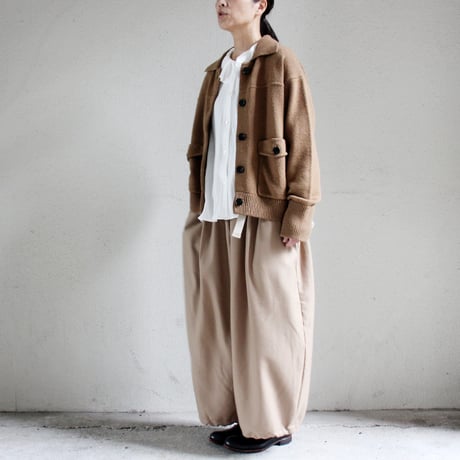 ASEEDONCLOUD アシードンクラウド Flannel Handwerker culottes  #Beige , Dark Green  【送料無料】