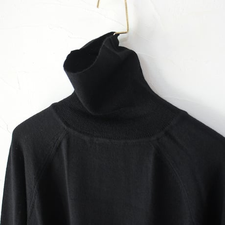 atelier naruse アトリエナルセ　ウールタートルネック ニットセーター　wool turtle neck knit sweater　【送料無料】