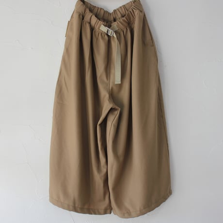 ASEEDONCLOUD アシードンクラウド Flannel Handwerker culottes  #Beige , Dark Green  【送料無料】