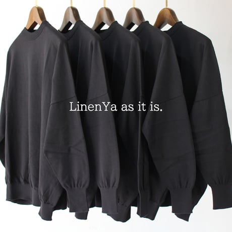 **またまたまた再入荷**LinenYa リネンヤ as it is. コットンオーバーニット　【送料無料】