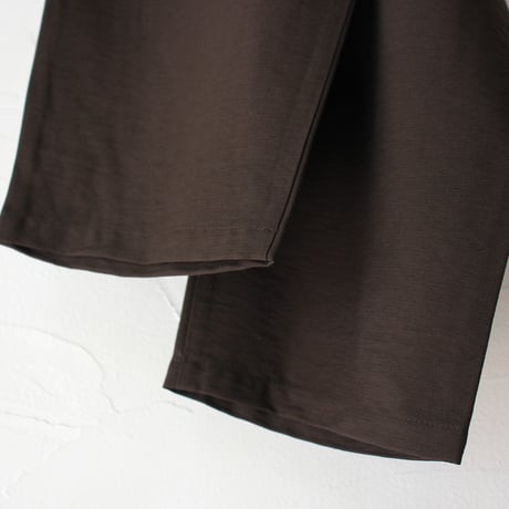 TRAVAIL MANUEL トラバイユマニュアル　ヴィンテージツイル4タックジョッパーズ　#ブラック、ベージュ、ブラウン