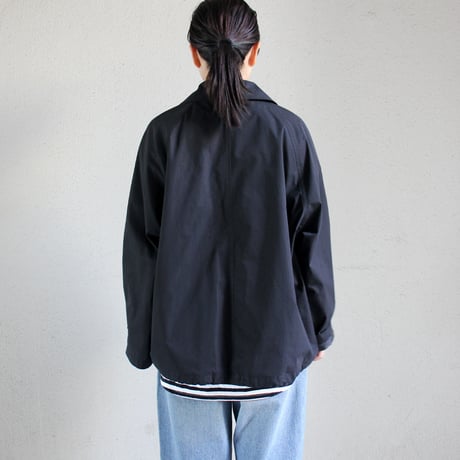 TRAVAIL MANUEL トラバイユマニュアル　ハイカウントウェザーステンブルゾン　#ブラック、カーキ　【送料無料】