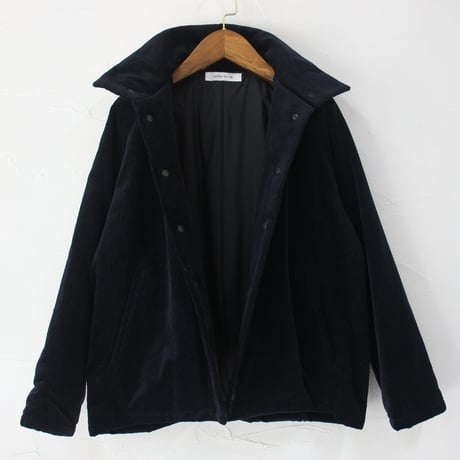 atelier naruse アトリエナルセ　コーデュロイ中綿バルマカーンジャケット　corduroy padded balmacaan Jacket　【送料無料】