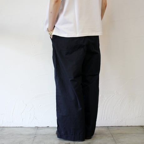 TRAVAIL MANUEL トラバイユマニュアル　ミリタリーウェザーノーティカルパンツ　#ネイビー
