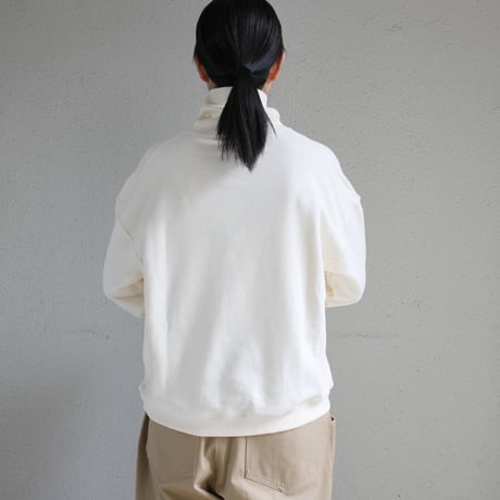 amne アンヌ　フレンチテリーボトルタートル FRENCH TERRY bottie turtle　#ナチュラル、キャメル、ブラック　【送料無料】