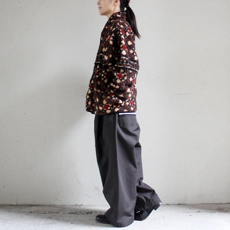 ASEEDONCLOUD アシードンクラウド　Station floor pattern blouson  #Brown  【送料無料】