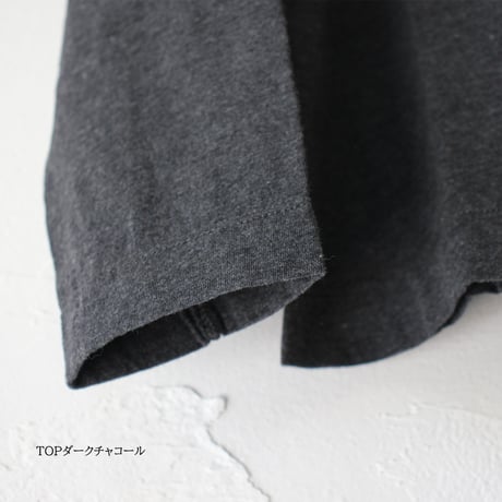 **2026秋冬分到着**　homspun ホームスパン　30/1天竺長袖Tシャツ　#サラシ、ネイビー、ブラック、TOPダークチャコール