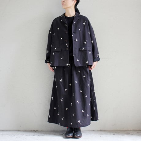 atelier naruse アトリエナルセ　コットンリネンテーラードジャケット cotton linen tailored jacket ～nohara～