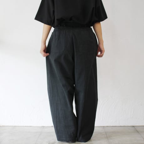 SUSURI ススリ　タピールパンツ　#black  【送料無料】