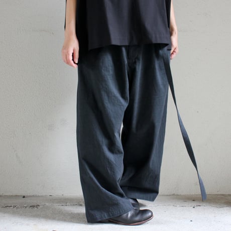 SUSURI ススリ　タピールパンツ　#black  【送料無料】