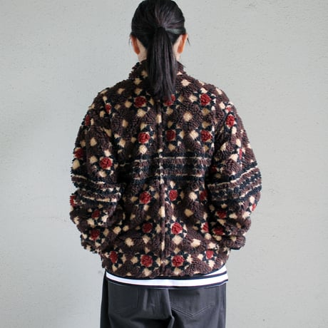 ASEEDONCLOUD アシードンクラウド　Station floor pattern blouson  #Brown  【送料無料】