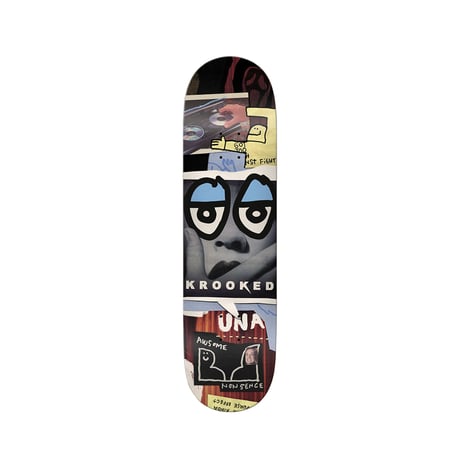 KROOKED UNA  NONSENSE DECK (NEW PRESS) / 8.28 inc x 31.7 inc