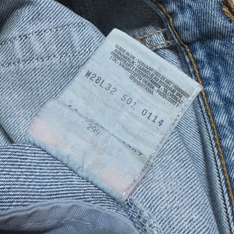 ▪ 90s levis501 uk製 w28