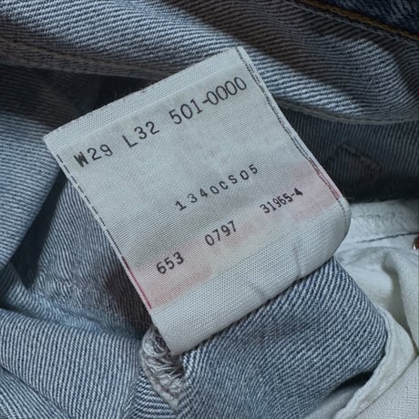 ▪ 90s levis501  usa製 w29