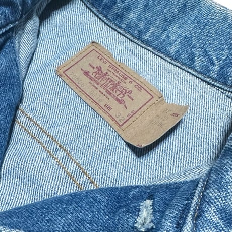 ▪ 80s levis  Denim jacket usa製