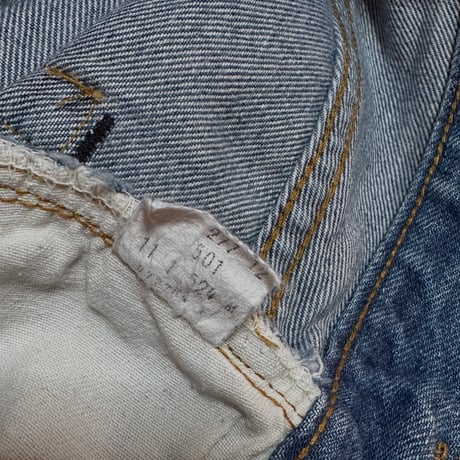 ▪ 80s levis501赤耳 usa製 w28