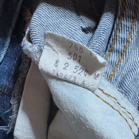 ▪ 80s levis501赤耳 usa製 w27