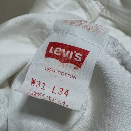 ▪ 90s levis501 white usa製 w31