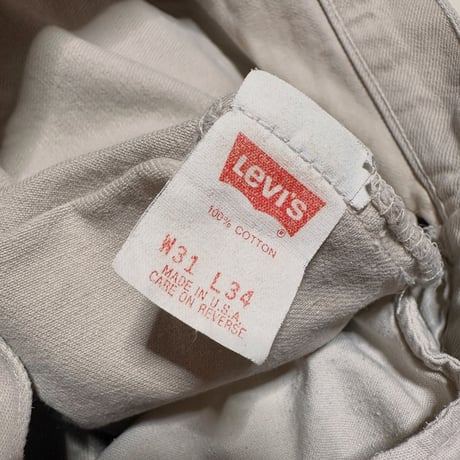 ▪ 90s levis 501 beige usa製 w31