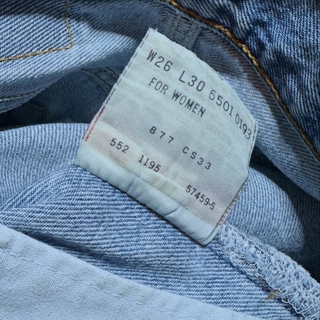 ▪ 90s levis501  usa製 w26 l30
