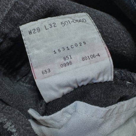 ▪ 90s levis501 black usa製 w29