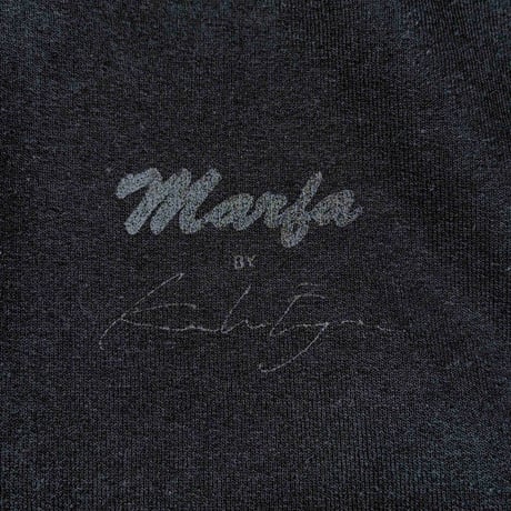 Marfa Titled Hoodie Clubman Black