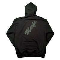 Marfa Titled Hoodie Clubman Black