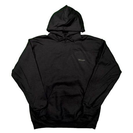 Marfa Titled Hoodie Clubman Black