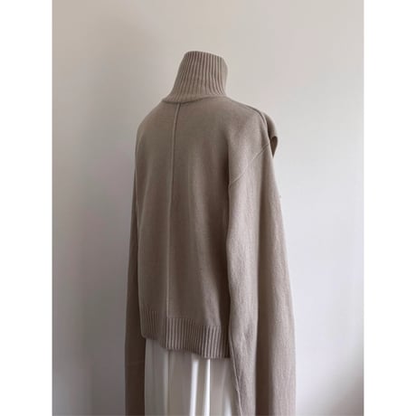 Takemaru : LONG SLEEVE TIED SWEATER