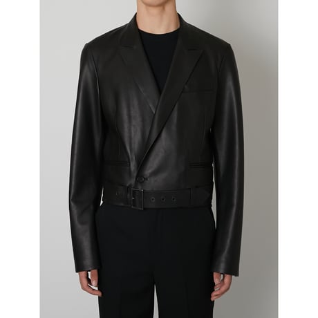 TAAKK : Unlined Sheep Leather Jacket