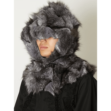 TAAKK : UPCYLED FUR HOOD