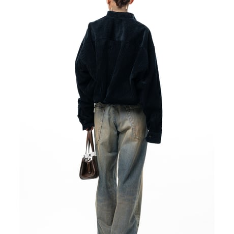 Maison MIHARA YASUHIRO: Roll-up Hem Corduroy Shirt