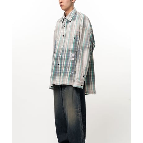Maison MIHARA YASUHIRO : Vintage Like Check Shirt