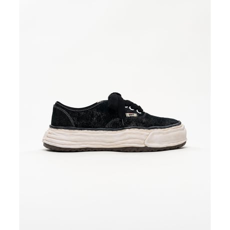 Maison MIHARA YASUHIRO : "BAKER 26" OG Sole Glittery Suede Low-top Sneakers