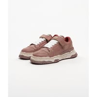 Maison MIHARA YASUHIRO: "KEITH" OG Sole Overdyed Leather Low-top Sneakers