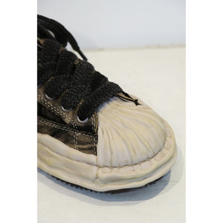 Maison MIHARA YASUHIRO : ”BLAKEY”original sole bleached canvas Low-Top sneakers