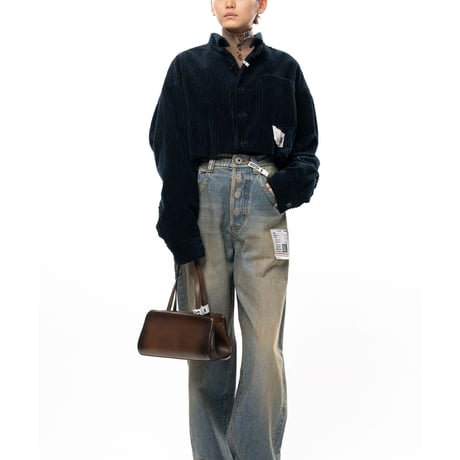 Maison MIHARA YASUHIRO: Roll-up Hem Corduroy Shirt