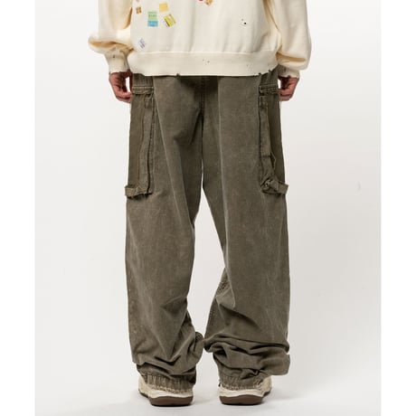 Maison MIHARA YASUHIRO: Cotton Satin Cargo Pants