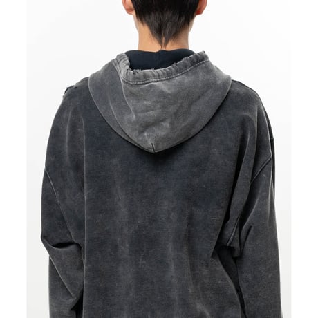 Maison MIHARA YASUHIRO: Bleached Zip-up Hoodie