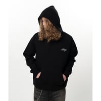 KAMIYA : Embroidered Felted Wool Knit Hoodie