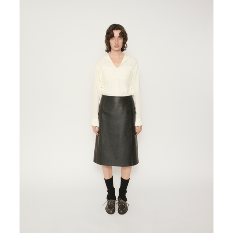 JANE SMITH : RAYON DE CHINE SAILOR COLLAR SHIRT