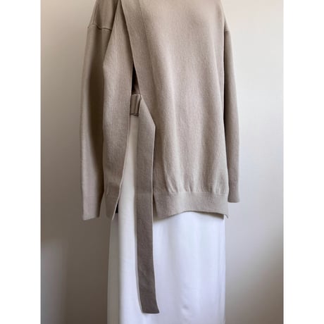 Takemaru : OPEN-DETAIL SWEATER