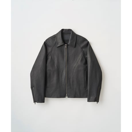 JUHA : SOFT FORM RIDERS JACKET
