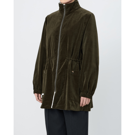 IRENISA : REVERSIBLE STAND-COLLAR BLOUSON
