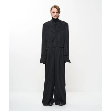 Juha : CROPPED DOUBLE TAILORED JACKET
