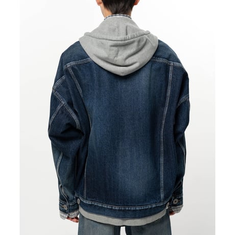 Maison MIHARA YASUHIRO: Triple Layered Denim Jacket